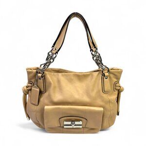 Coach Vintage Kristin Signature Op Art Hobo Bag